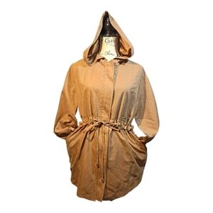 Women's Hyfve Faux Suede Hooded Utility Jacket